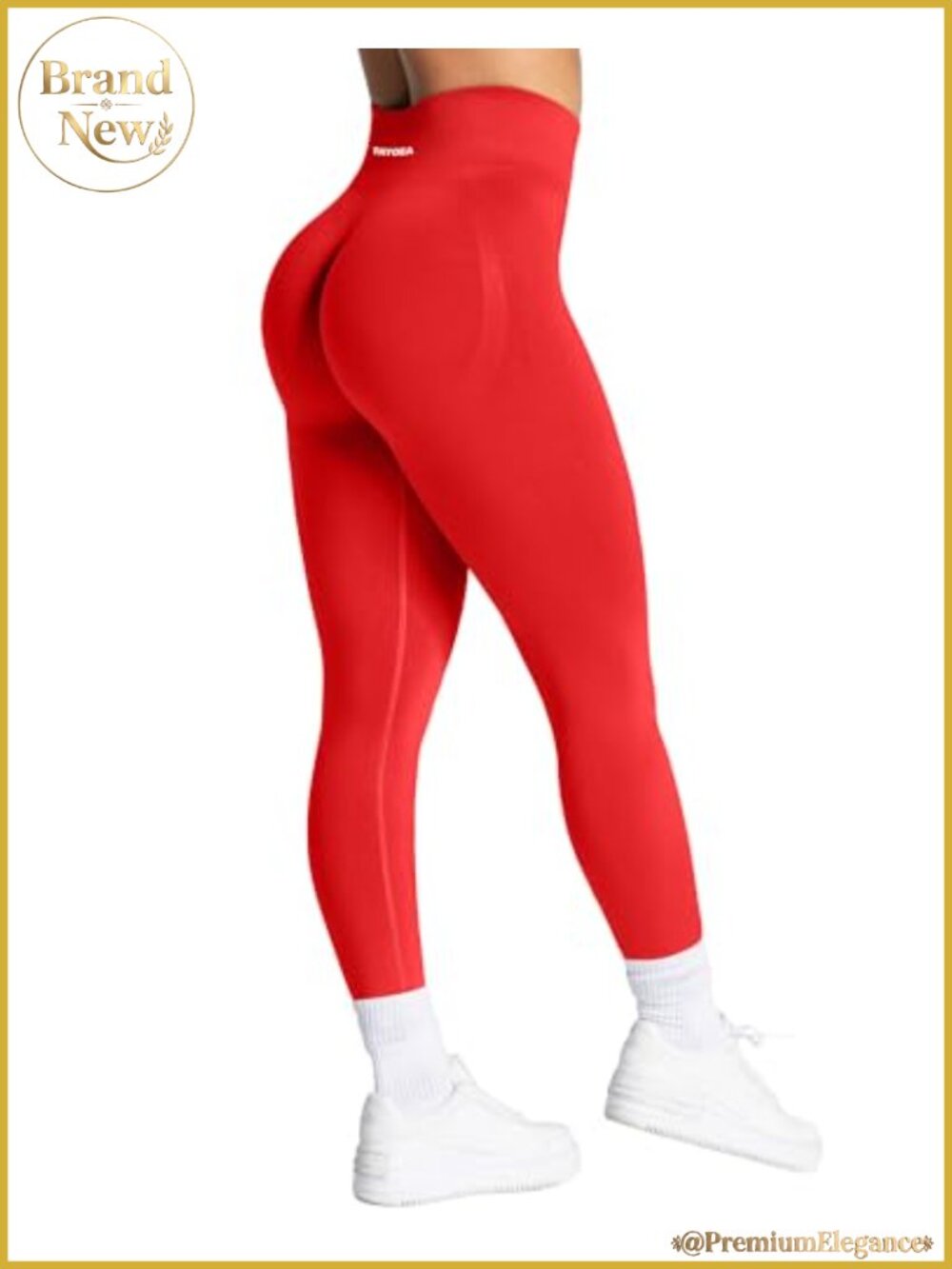 Seamless High Rise Compression Leggings Tummy Control Gym Yoga Pants